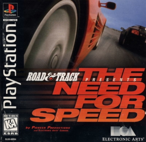 Road & Track Presents: The Need for Speed box art for Playstation